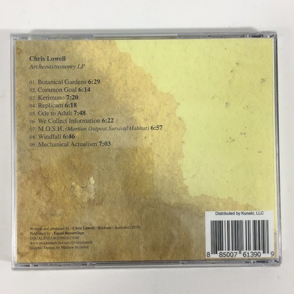 Chris Lowell Archeoastronomy LP 9 Song CD Detroit Techno Minimal Tech House NEW! - Picture 3 of 3